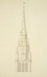 Torre progettata di St Mary Redcliffe