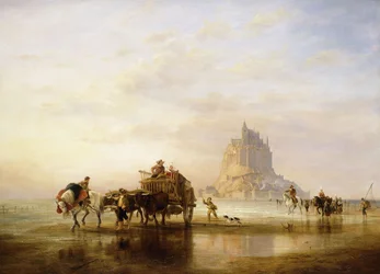 Mont Saint-Michel, 1840