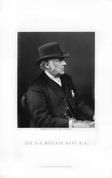 Sir John Everett Millais, pittore preraffaellita, 1899