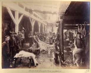 Macello di Leadenhall, da ovest