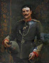 Un ufficiale di un battaglione volontario, Reggimento Middlesex, circa 1904