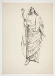 Antonio (disegno preliminare per .3138) - Giulio Cesare