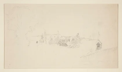 Studio architettonico (recto); Schizzi ornamentali (verso)