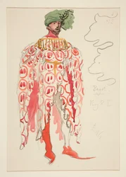 Bagot, bozzetto di costume per Henry Irving