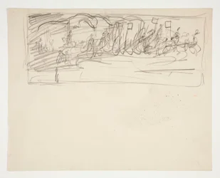 Studio di composizione per La ricerca del Santo Graal (serie di quindici dipinti per la Biblioteca Pubblica di Boston, completata nel 1901)