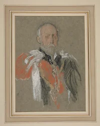 Incoronazione di Edoardo VII. Ritratto: principe Cristiano di Schleswig-Holstein