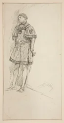 Studio di costume per Due gentiluomini di Verona (?)