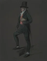 Studio per figura del Dr. Casper Wistal