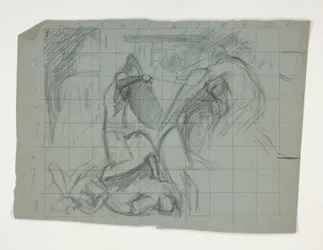 Studio di figura per i Sette Peccati Capitali, da La ricerca del Santo Graal (una serie di quindici dipinti per la Biblioteca Pubblica di Boston, completata nel 1901)