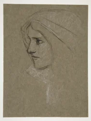 Testa di Cordelia, da Re Lear