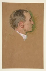 Testa di uomo, Incoronazione di Edoardo VII