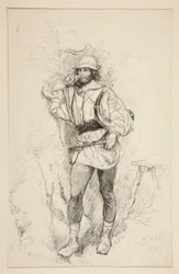 Jacques, illustrazione per Atto II, Scena v, Come vi piace