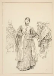 Katharina, illustrazione per Atto I, Scena i, La bisbetica domata