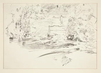 Paesaggio con figura