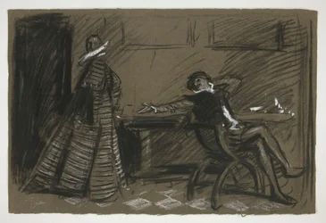 Petruchio scherza con Katharina - Atto II, Scena I, La bisbetica domata