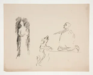 Foglio di studi di figure