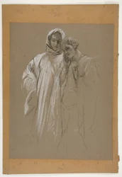 Studio. Uomo e donna
