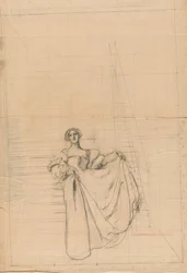 Studio per Misura per Misura: Donna in costume rinascimentale