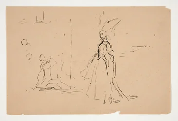 Studio per Sacerdote e la Grande Signora