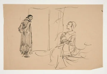 Studio per La lettera scarlatta