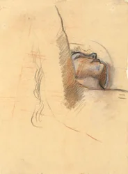 Studio per Lo Spirito della Luce - decorazione murale al State Capitol Building di Harrisburg, Pennsylvania, 1902-1911 (completato da John Singer Sargent)