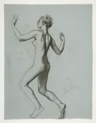 Studio per figura delle 10 del mattino