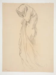 Studio per figura di mezzanotte