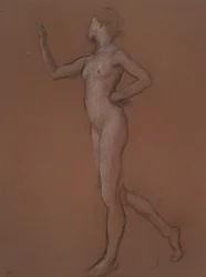 Studio per figura delle 7 am