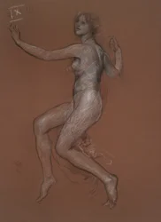 Studio per figura delle 9 del mattino