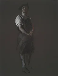 Studio per la figura di un lavoratore, in