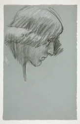 Studio di un giovane uomo