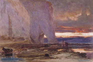 Spiaggia e scogliere, XIX secolo