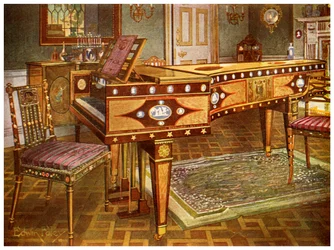 Mobili decorativi di fine XVIII secolo, 1911-1912