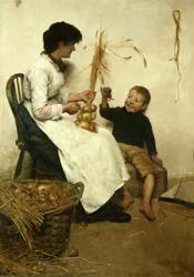 La sua prima cattura, c.1888