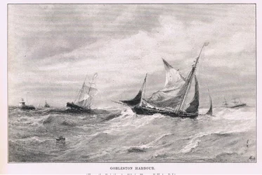 Porto di Gorleston, da The Magazine of Art 1893, Cassell and Company