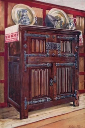 Credenza doppia in quercia
