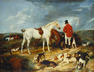 Cacciatori e cani, 1823