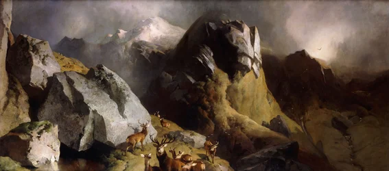 Il passo dei cervi, c.1852