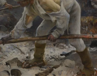 Sotto il giogo (Bruciare la legna da ardere)