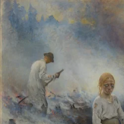 Sotto il giogo (Bruciare la legna da ardere)