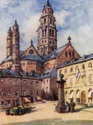 Il Reno: La cattedrale, Magonza, Magonza