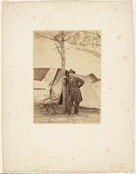 [Il Ten. Gen. Grant al suo quartier generale di Cold Harbor]