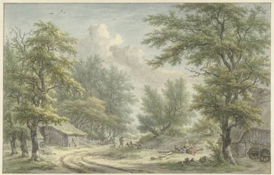 Paesaggio vicino a Eext, Drenthe