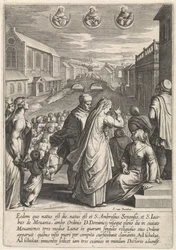 Apparizione di tre domenicani