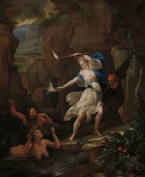 Circe punisce Glauco trasformando Scilla in un mostro