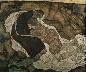La morte e la fanciulla (uomo e fanciulla)
