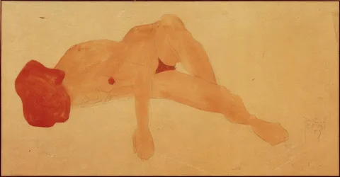 Nudo femminile disteso