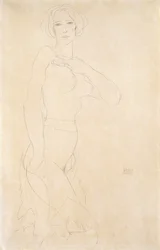 Ragazza nuda, 1912