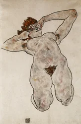 Nudo sdraiato; Liegende Nackte, 1917