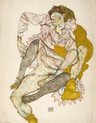 Coppia seduta